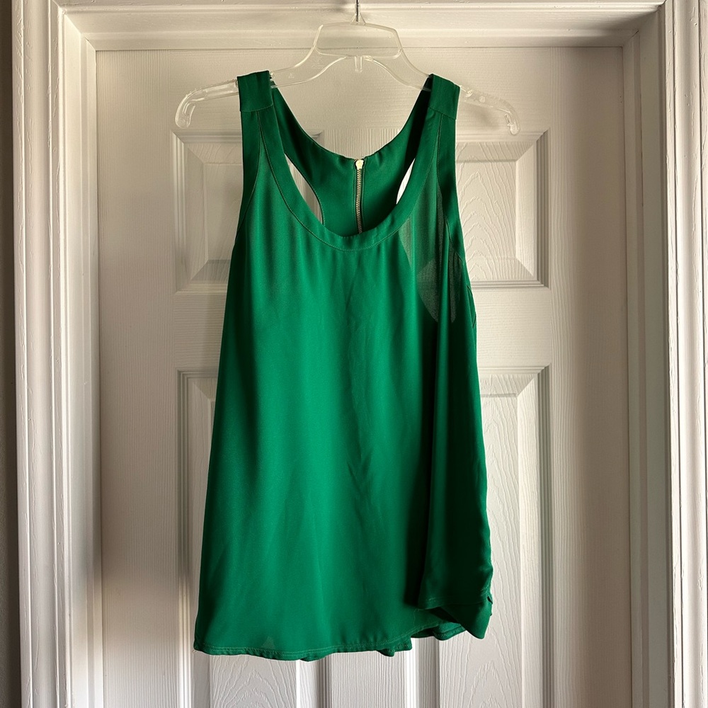 Express Vibrant Green Tank Top